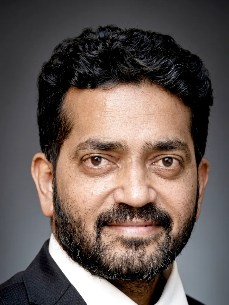 Portrait of Bijay Nair